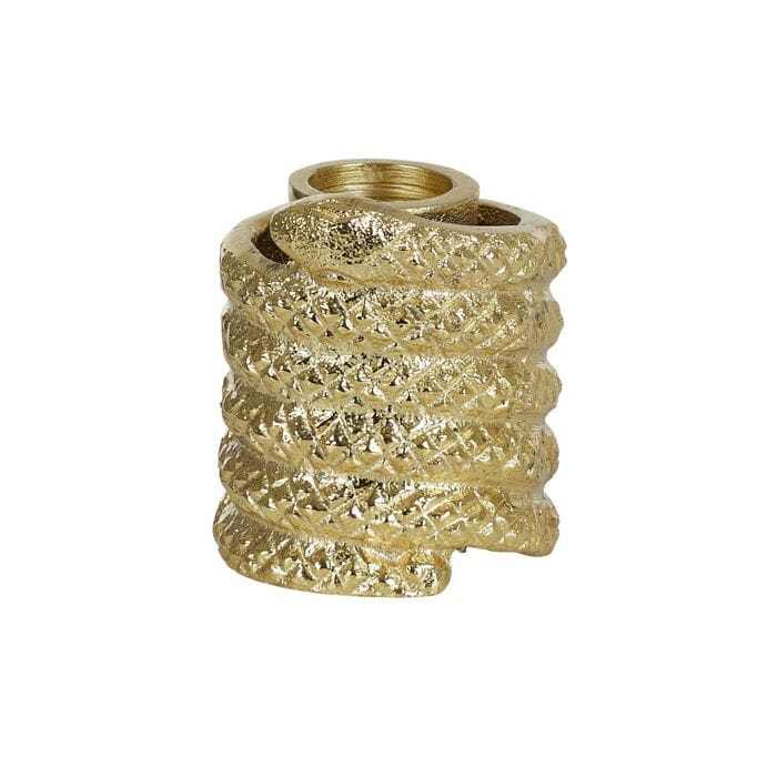 Serpent Queen Metal Candle Holder in Gold (S)