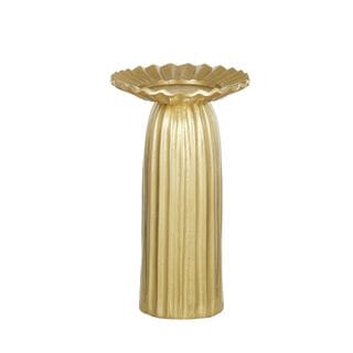 Valentina Metal Candleholder in Gold - Large