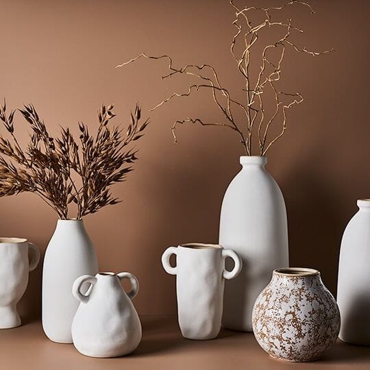 Sana Vase Matte White 30.5cm