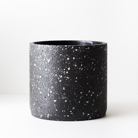 Olivia Black Terrazzo Pot (Save 22%)