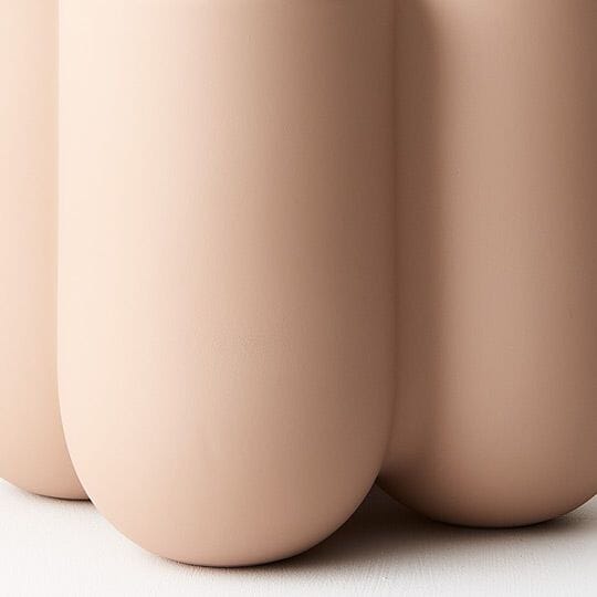 Saya Ceramic Vase Pot in Nude (Save 23%) - Large