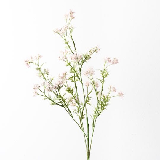 Berry Flowering Artificial Spray in Light Pink 68cm