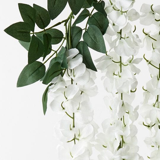 Wisteria Spray in White 200cm