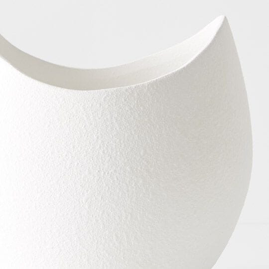 Syros Ceramic Pot or Vase in White
