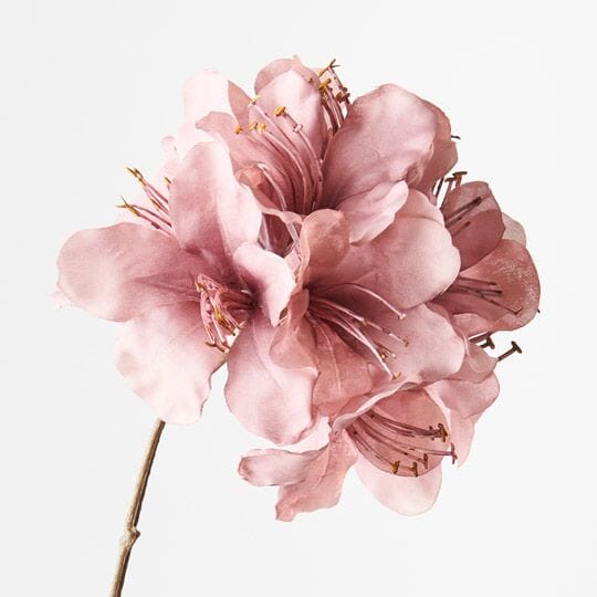 Azalea Artificial Spray in Dusty Pink 86cm