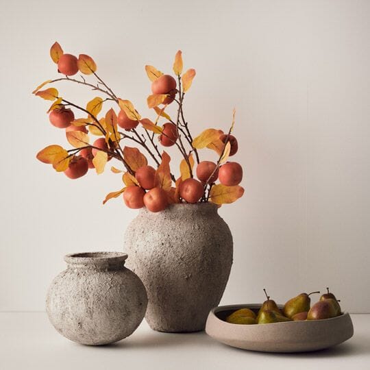 Katia Stoneware Fruit/Salad Bowl in Taupe 37cm