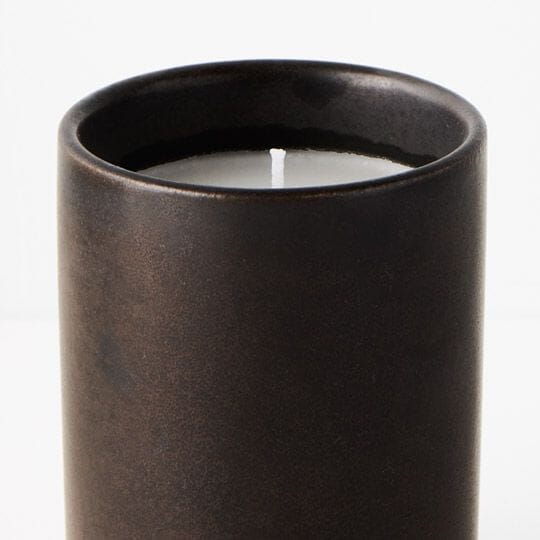 Juliette Fig Candle in Black Stone 9cm