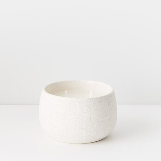Gisele Bergamot Candle in White Stone 12.5cm