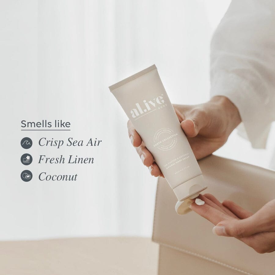 Al.ive Body - Hand Cream - Sea Cotton & Coconut