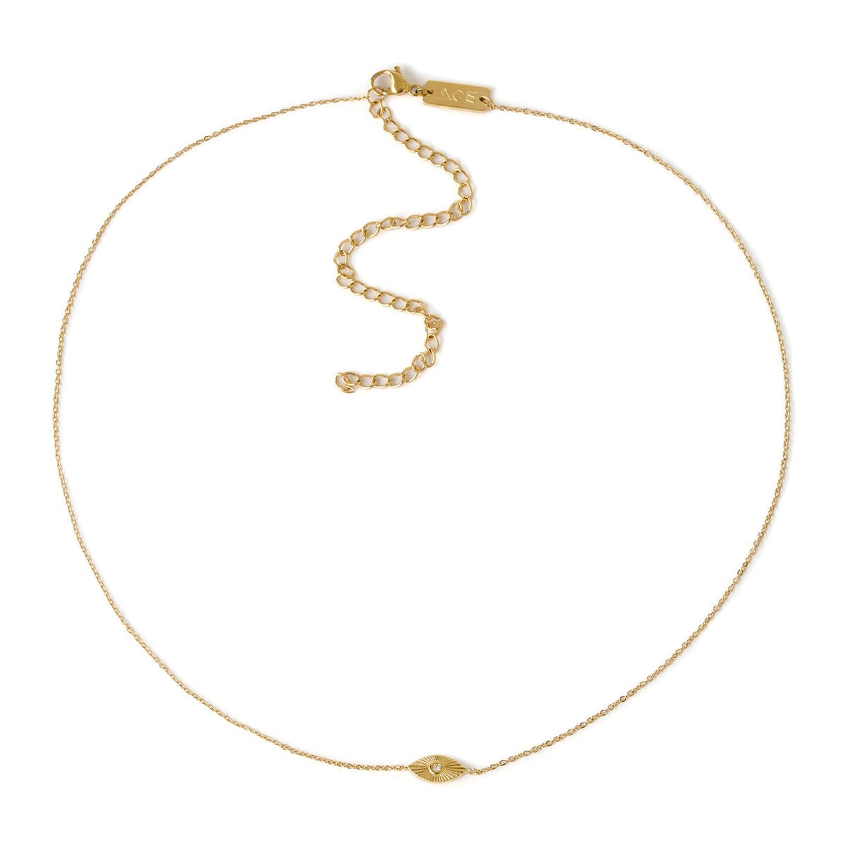 Arms of Eve - Evil Eye Gold Necklace