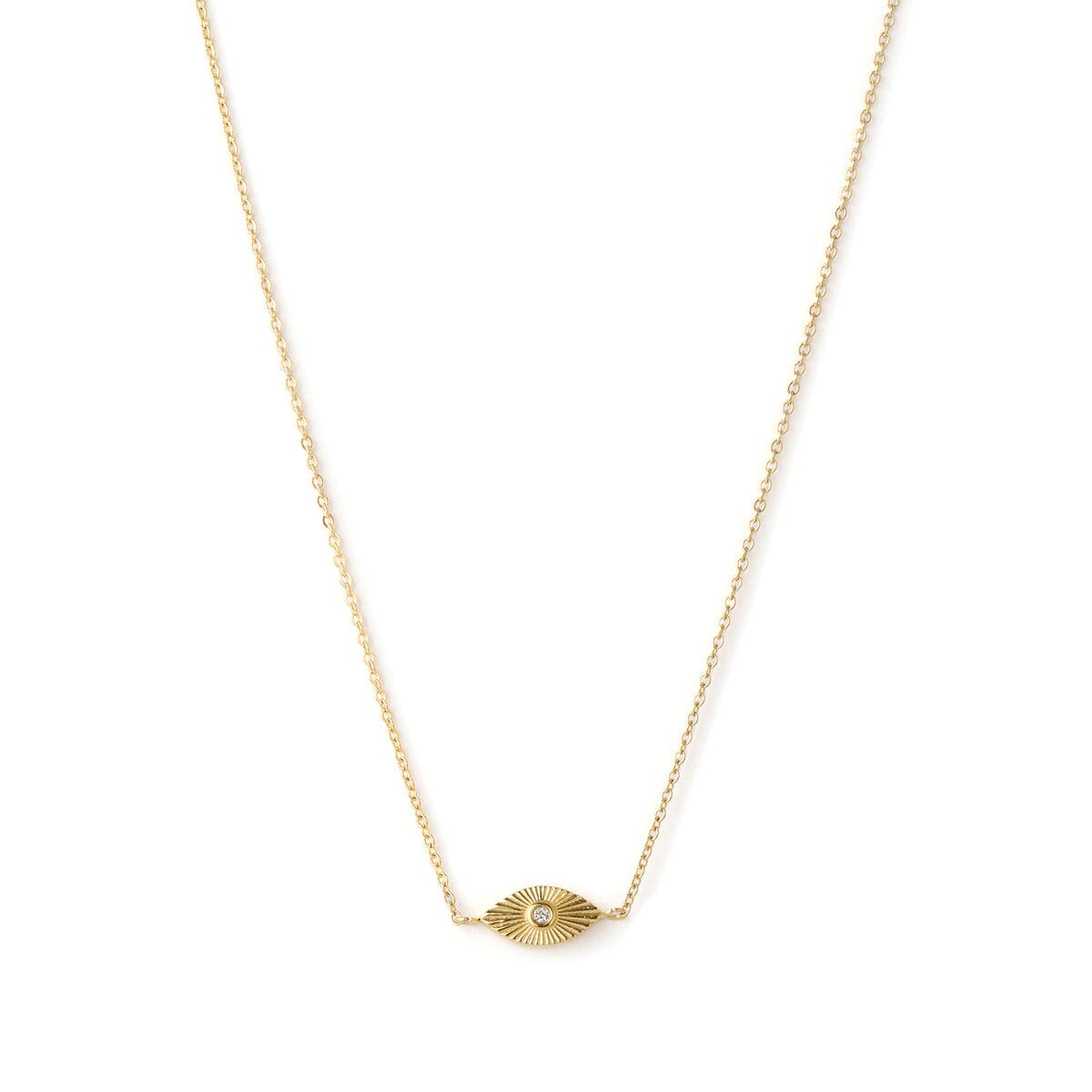 Arms of Eve - Evil Eye Gold Necklace