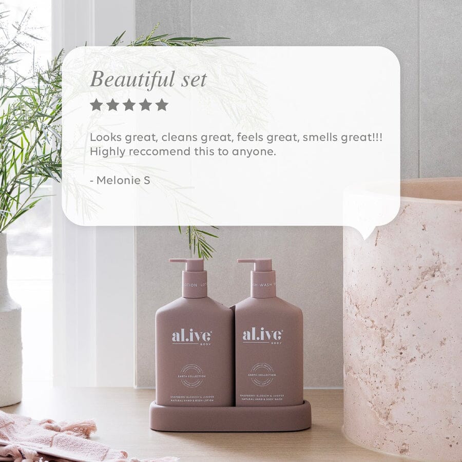 Al.ive Body - Wash & Lotion - Raspberry Blossom & Juniper