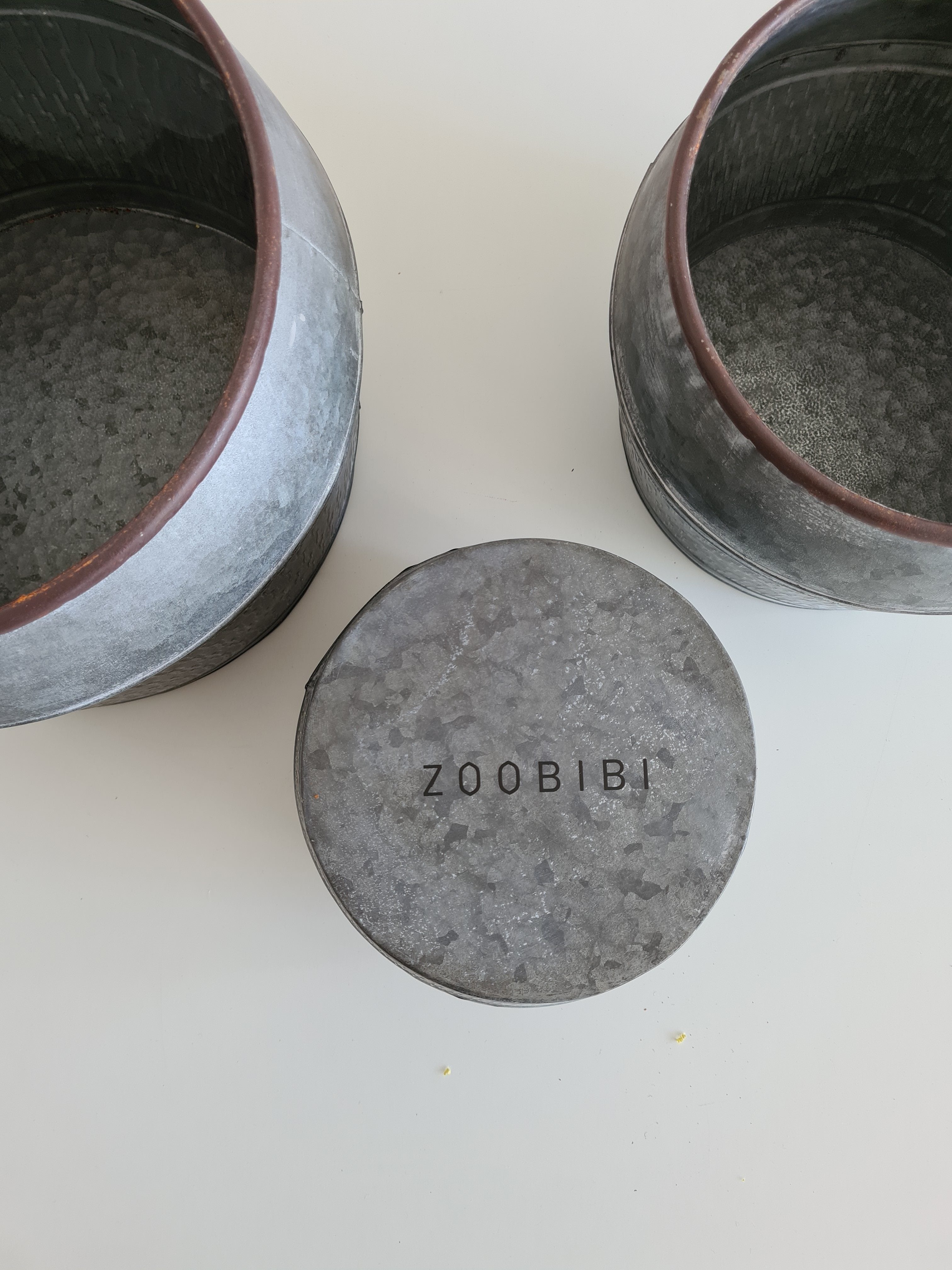Hana Medium Antique Finish Zinc Pot - Buy 1 Get 1 Free Sale