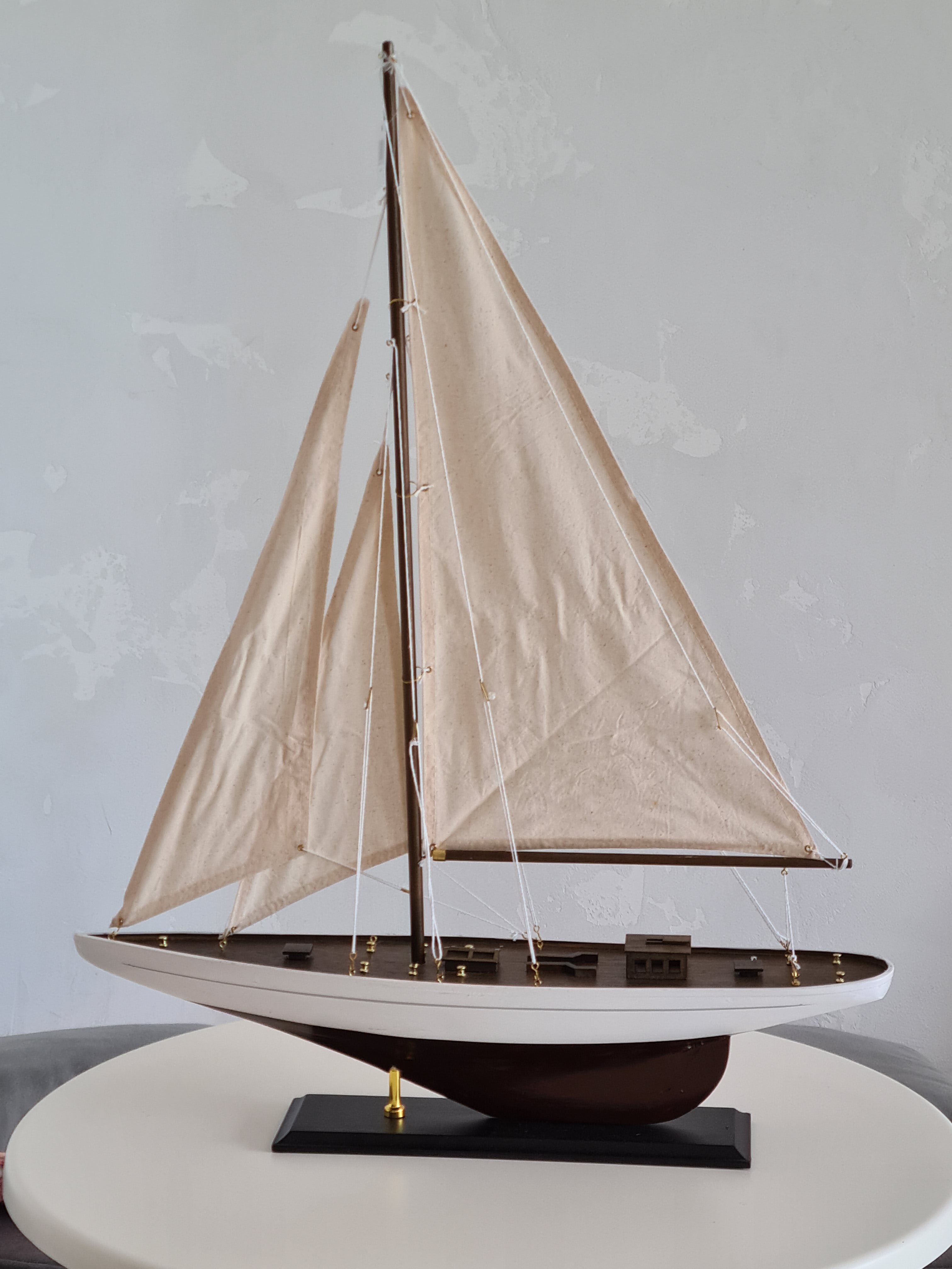 Hobart Sailing Yacht on Stand