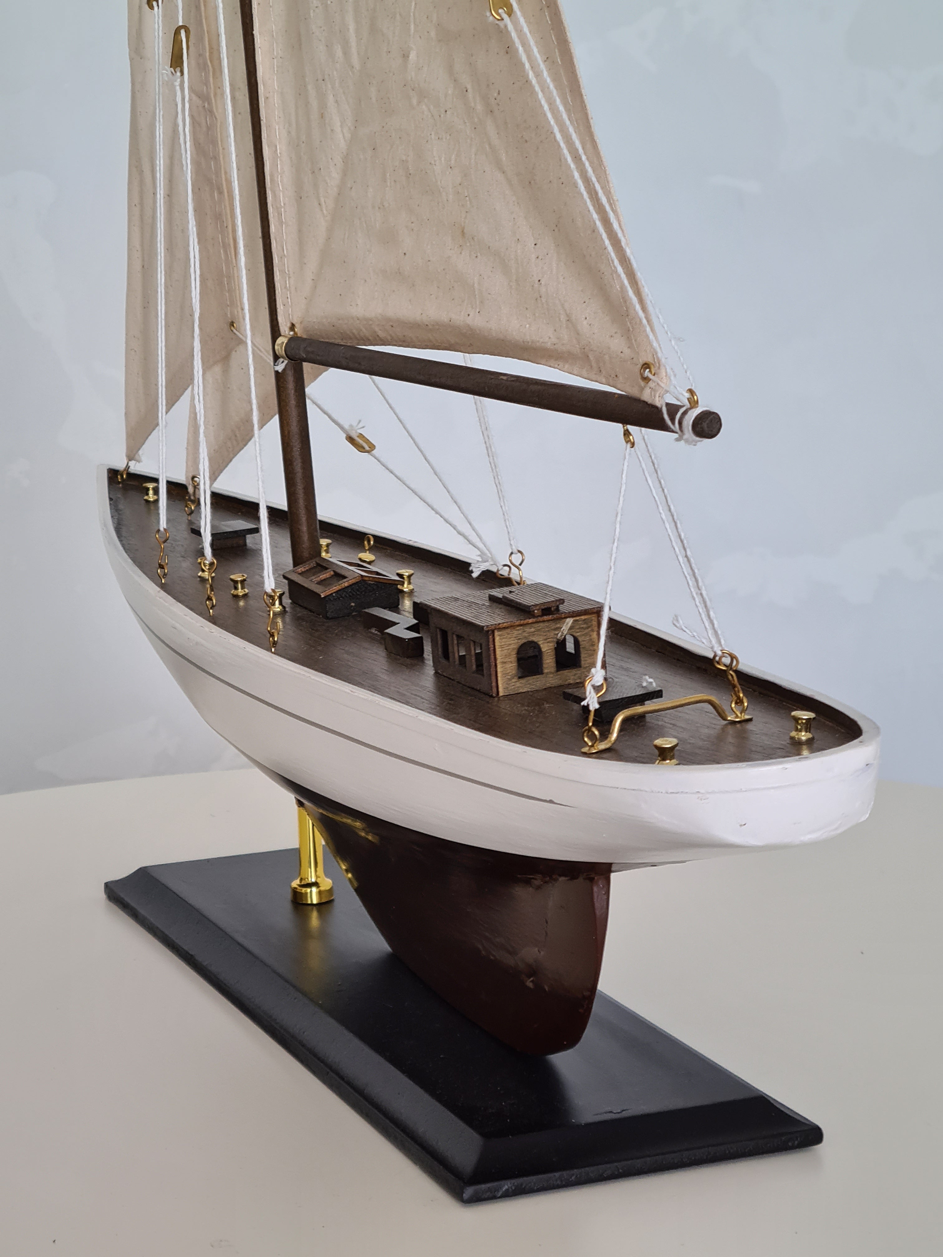 Hobart Sailing Yacht on Stand
