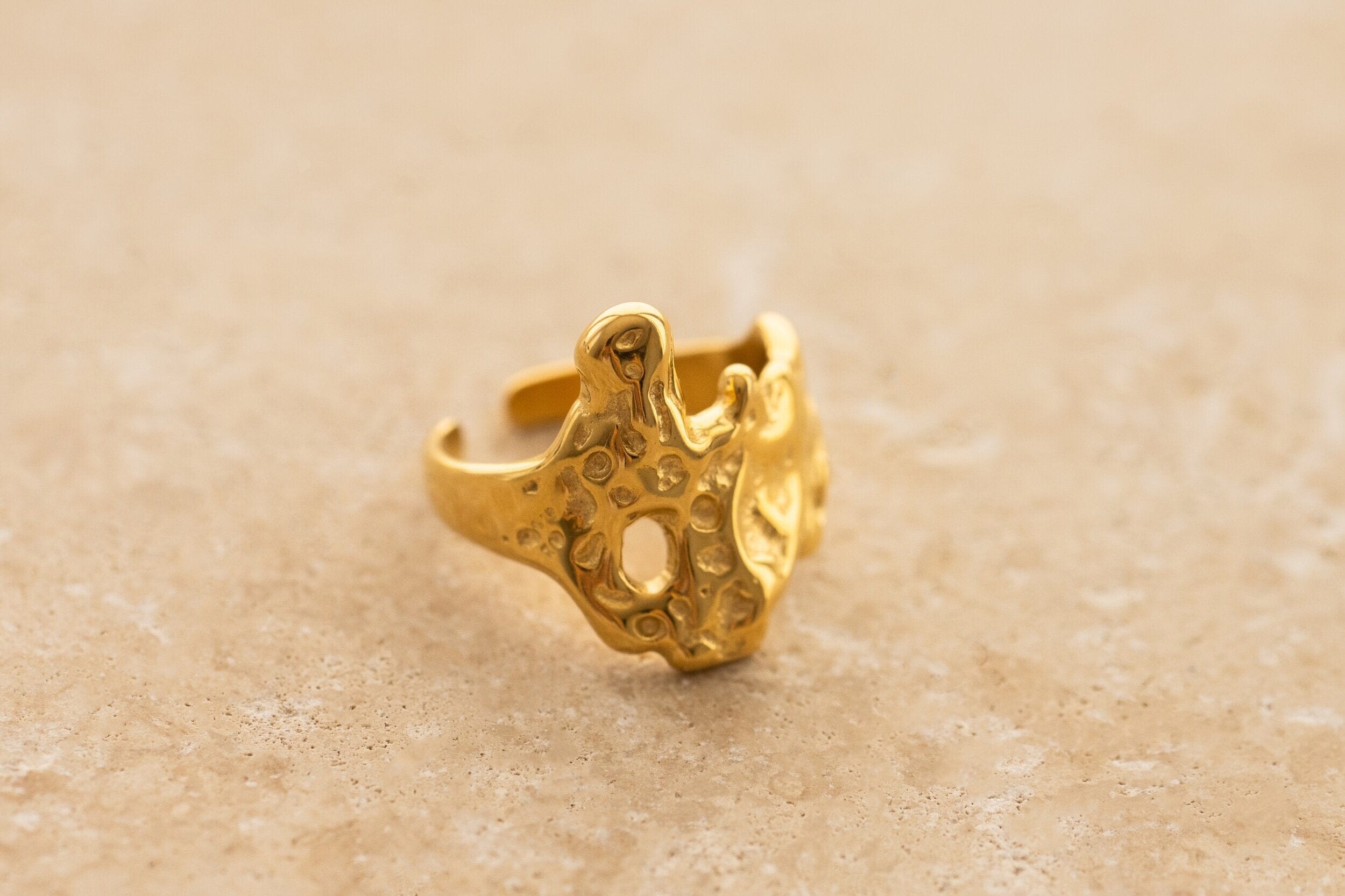 Indigo & Wolfe - Vienna Gold Adjustable Ring