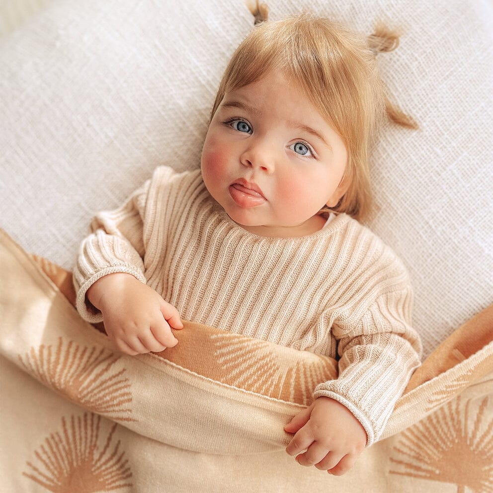 Fox & Fallow - Palmetto Reversible Cotton Blanket