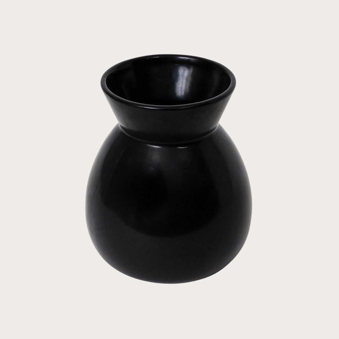 Lewis Ceramic Vase in Black - Buy 1 Get 1 Free