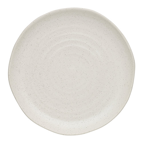 Stone Speckle Dinner Plate in Chalk 27.5cm