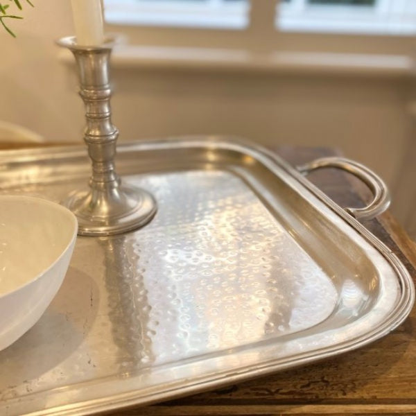 Anne Stainless Steel Serving Tray