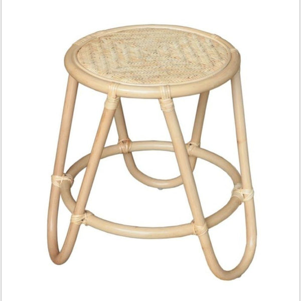 Lubna Rattan Side Table Natural (Save 45%)