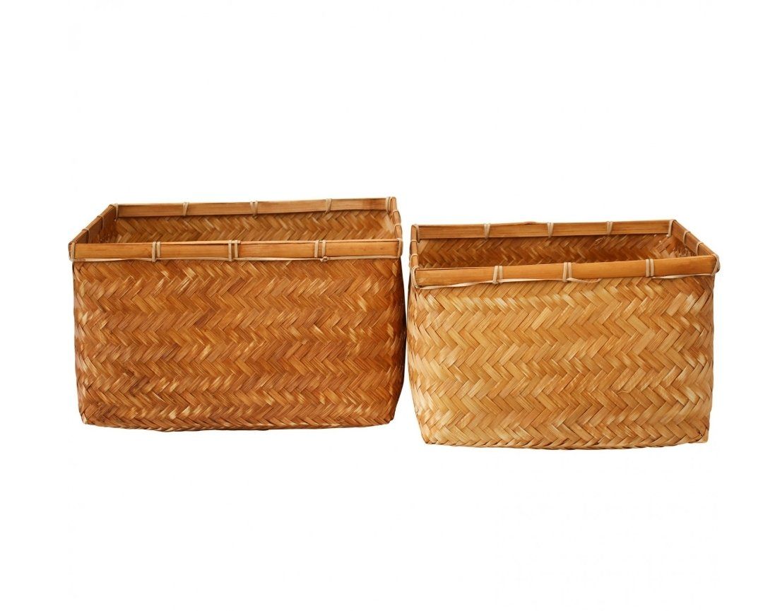 Small Bamboo Storage Basket