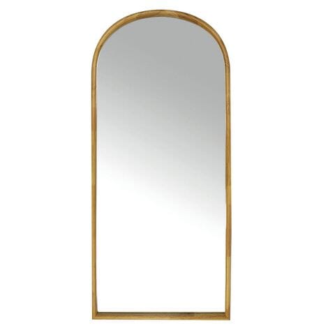 Mara Arch Floor Mirror in Oak Wood 180cm