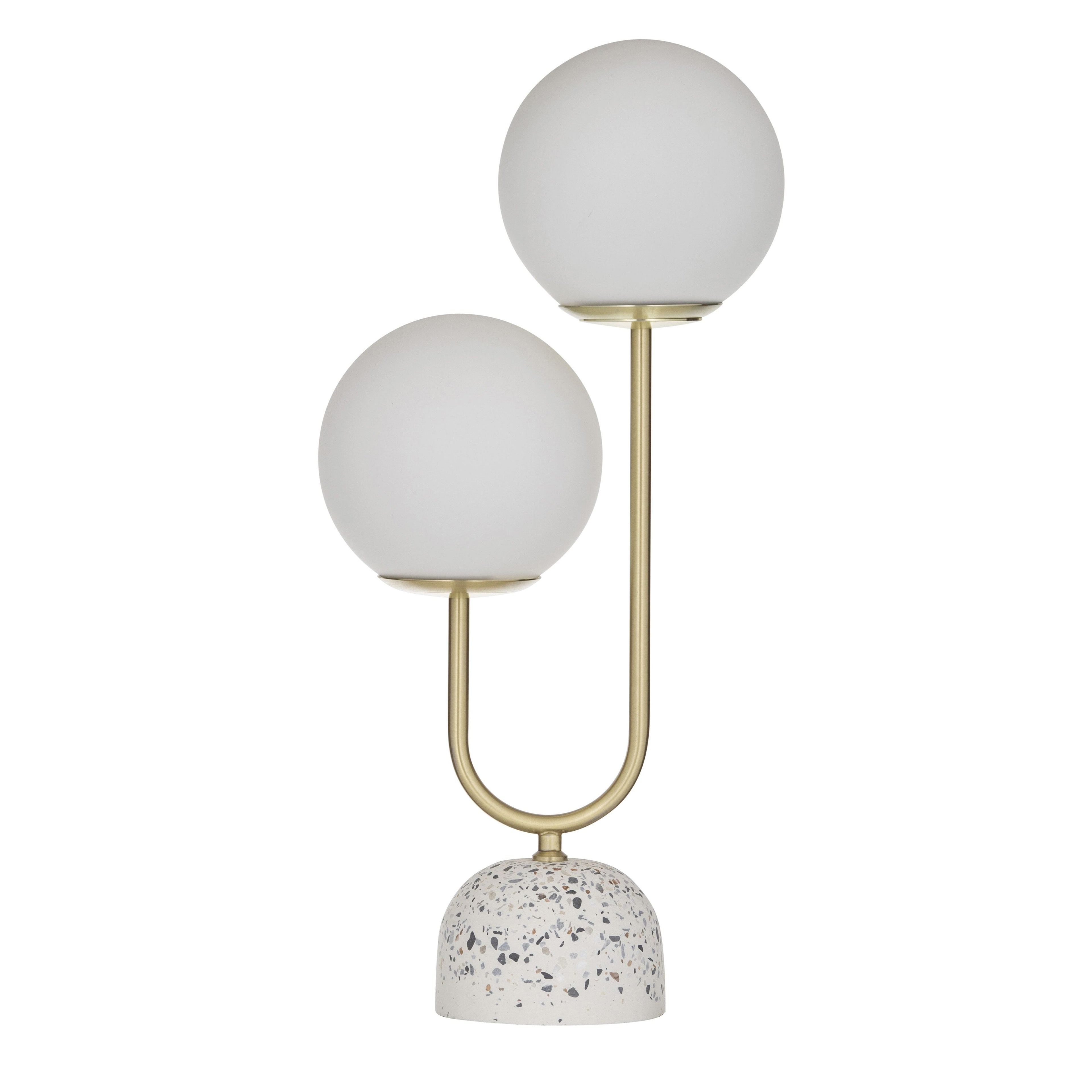 Aleja Terrazzo Table Lamp in Gold