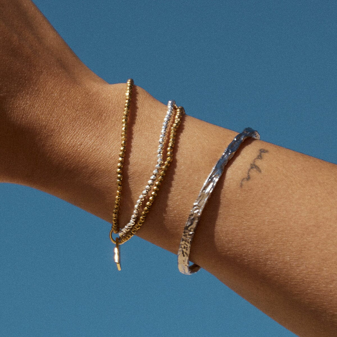 Arms of Eve - Helios Silver Cuff Bracelet