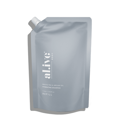 Al.ive Body - Hydrating Shampoo 1Ltr Refill - White Tea &amp; Argan Oil
