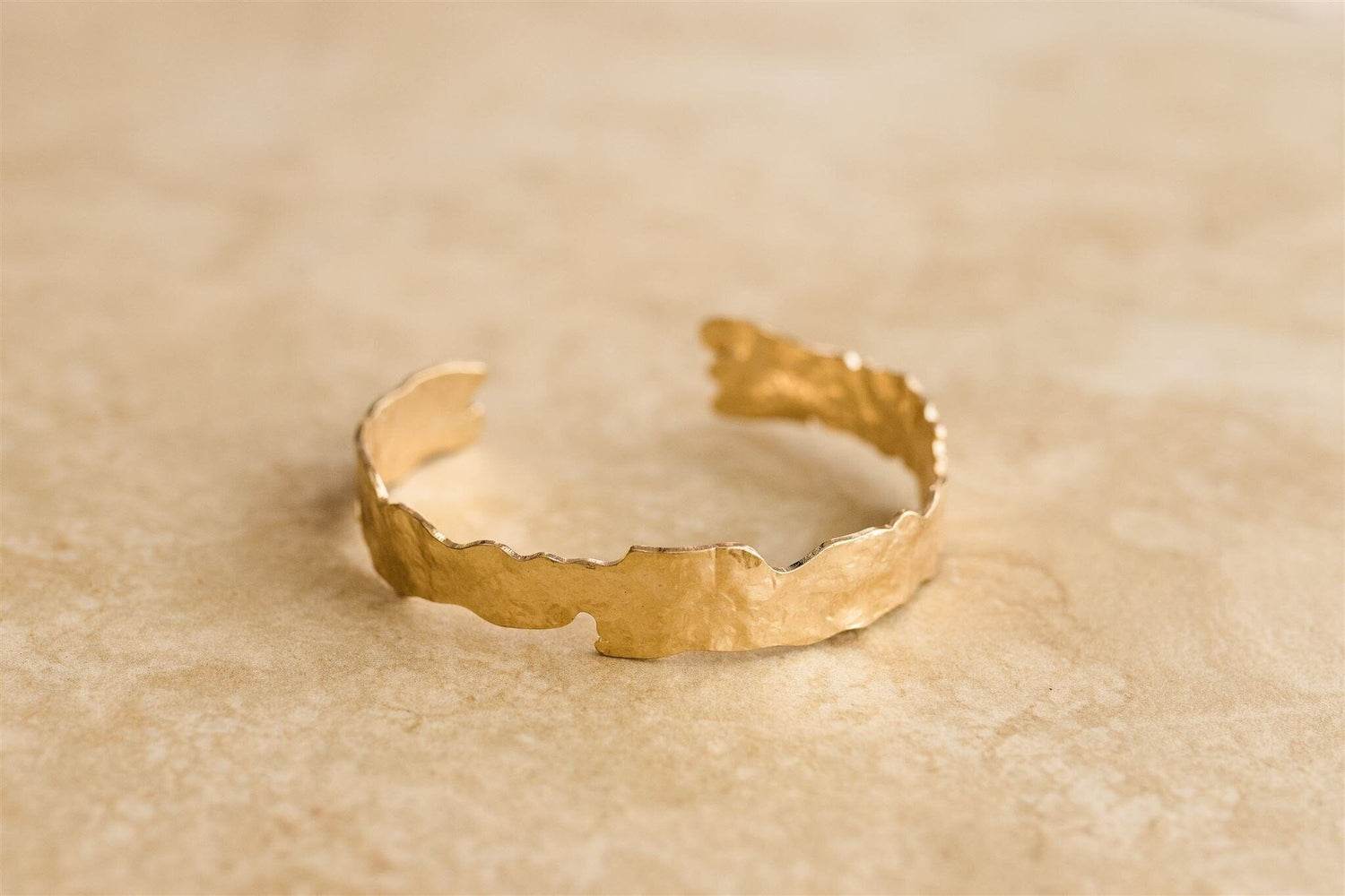 Indigo &amp; Wolfe - Island Gold Cuff Bracelet