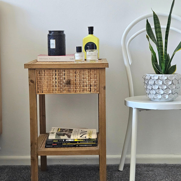 Arabella Rattan Bedside Table Natural (Save 64%)