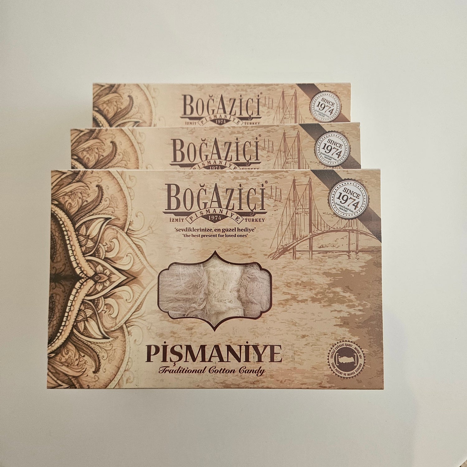 Pismanyie Turkish Cotton Candy in Cocoa/Vanilla