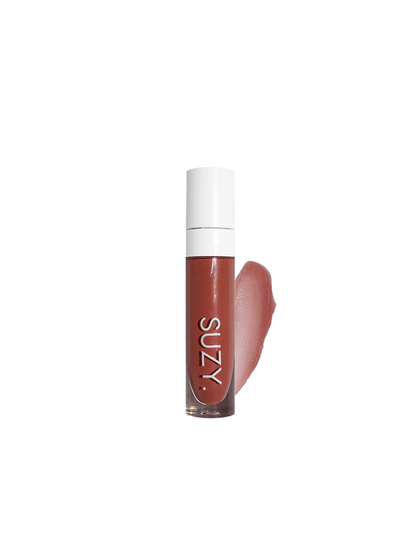 Suzy. Lip Gloss in Tea Rose