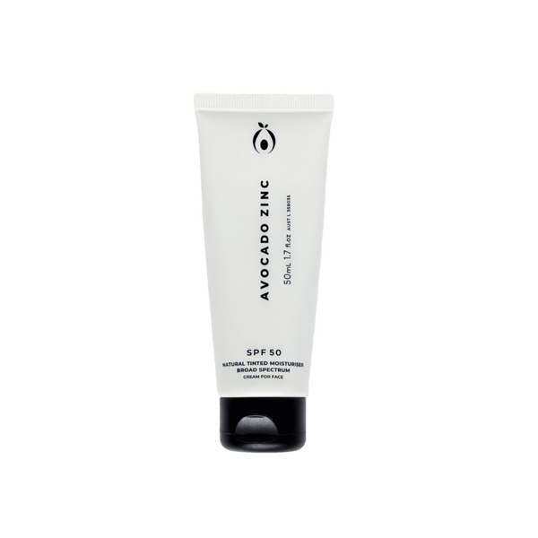 Avocado Zinc - 50 Natural Tinted Moisturiser - Light