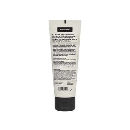 Avocado Zinc - SPF 50 Natural Tinted Moisturiser - Medium-Dark