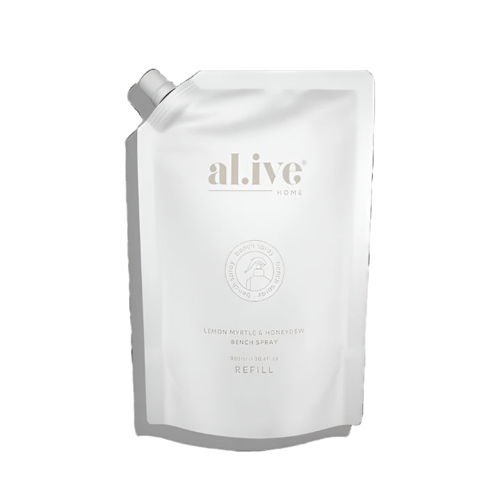 Al.ive Body -  Lemon Myrtle &amp; Honeydew Bench Spray Refill 900ml