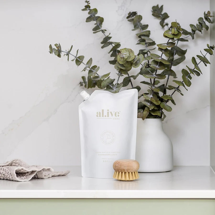 Al.ive Body -  Lemon Myrtle &amp; Honeydew Dish Wash Refill 900ml