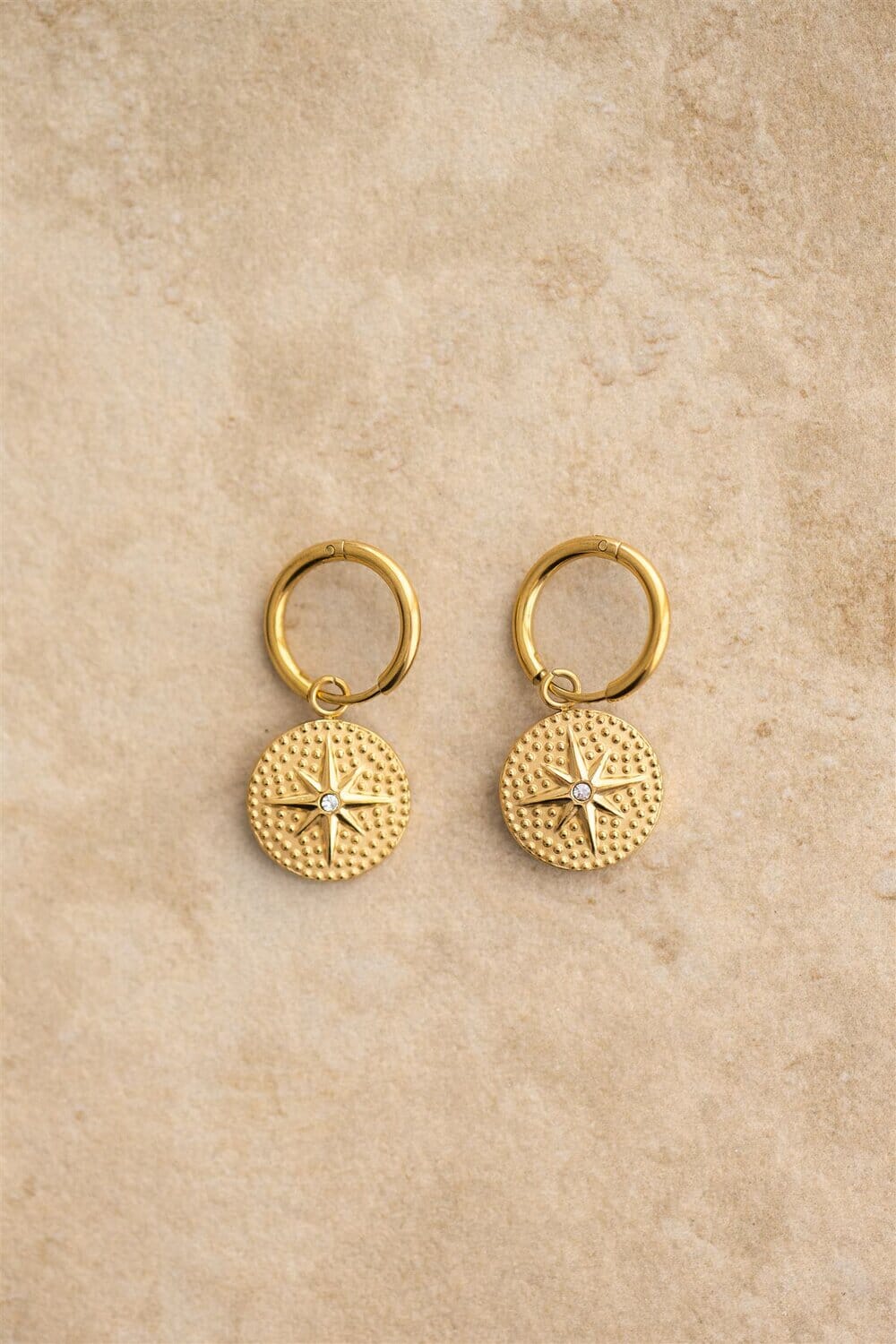 Indigo &amp; Wolfe - Ava Star Gold Earrings