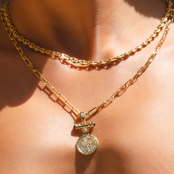 Adoro Gold Necklace Arms of Eve