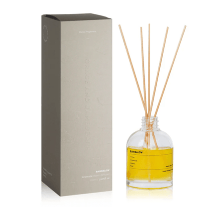 Grace &amp; James Reed Diffuser - BARE Collection - Bangalow 150ml