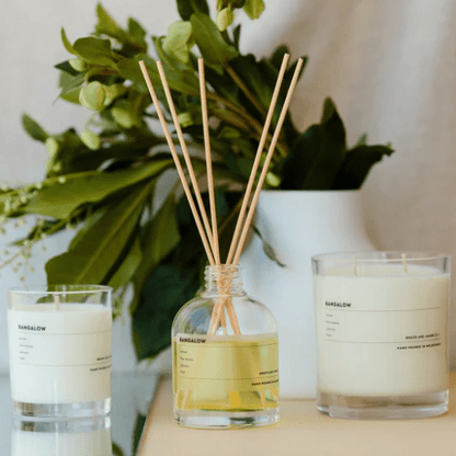 Grace &amp; James Reed Diffuser - BARE Collection - Bangalow 150ml