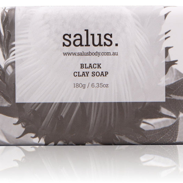 Salus Black Clay Vegan Soap