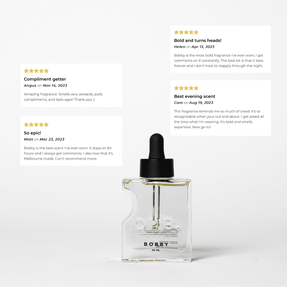 Orb Fragrance Oil - Bobby 30ml