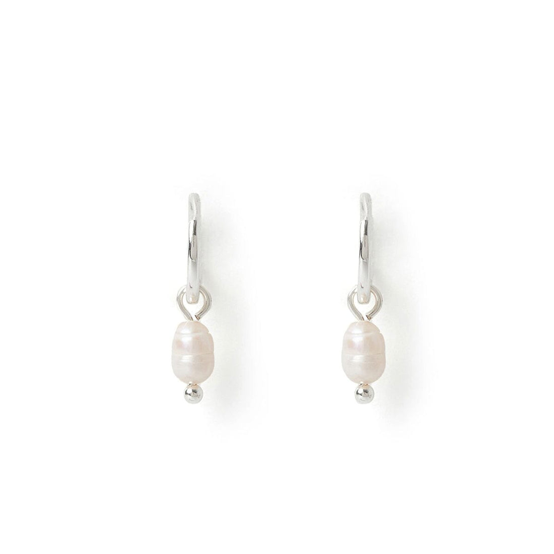 Arms of Eve - Cordelia Silver Pearl Earrings