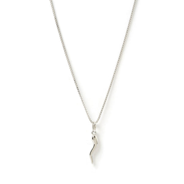 Arms of Eve - Cornicello Silver Charm Necklace