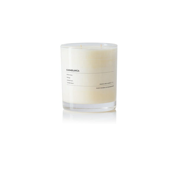 Grace and James Candle - BARE Collection - Casablanca 40Hr