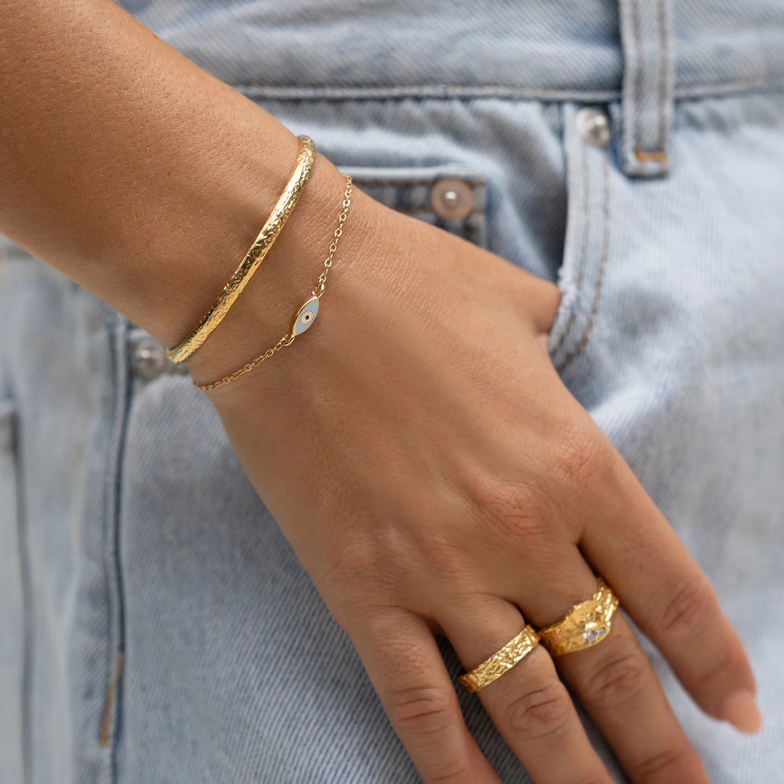 Arms of Eve - Cosmos Bracelet - Sky