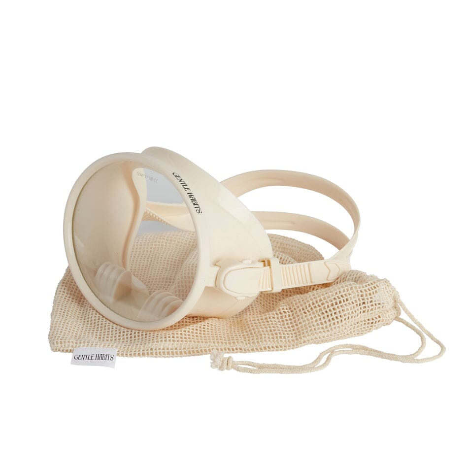 Gentle Habits - Retro Dive Mask in Cream