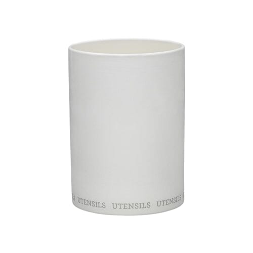 Abode Ceramic Utensil Holder White